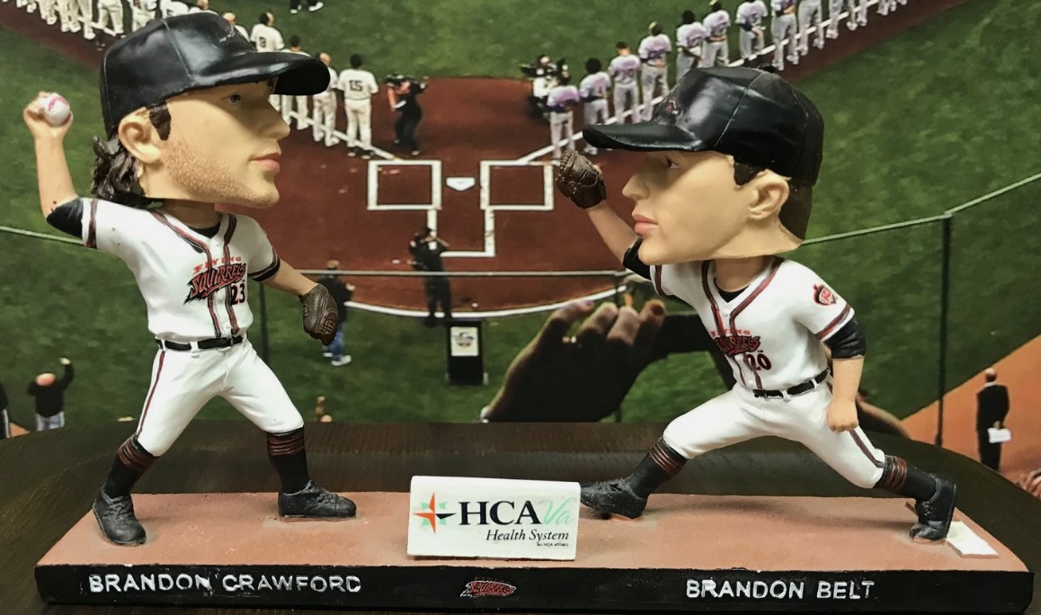 Brandon Crawford & Brandon Belt