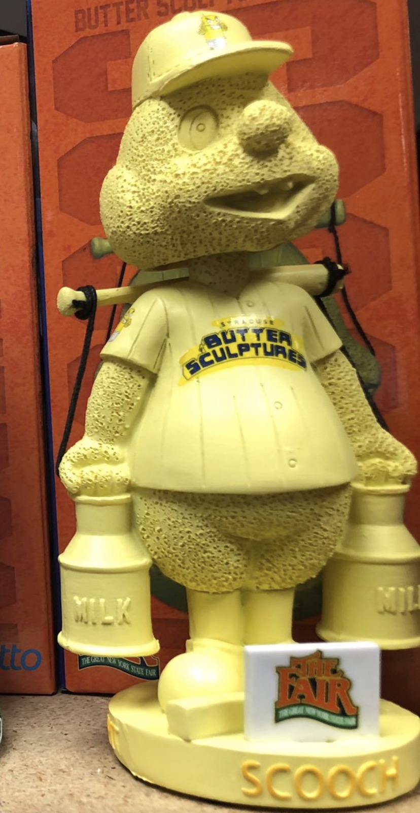 Butter Sculpture Scooch