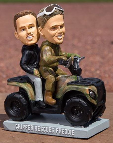 Chipper Jones & Freddie Freeman