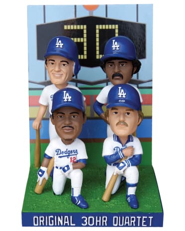 Dusty Baker, Ron Cey, Steve Garvey and Reggie Smith