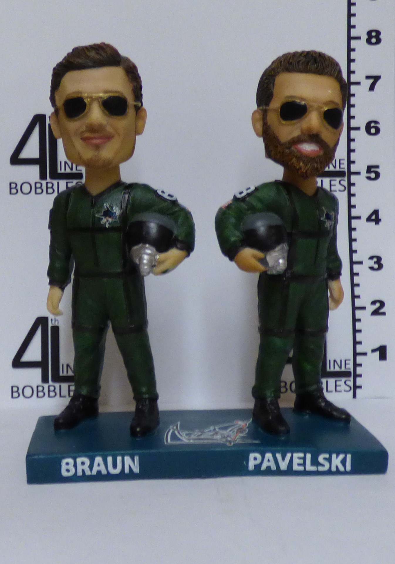 Joe Pavelski & Justin Braun