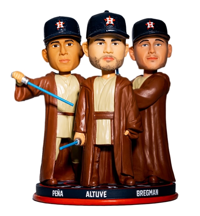 Jose Altuve, Alex Bregman & Jeremy Pena