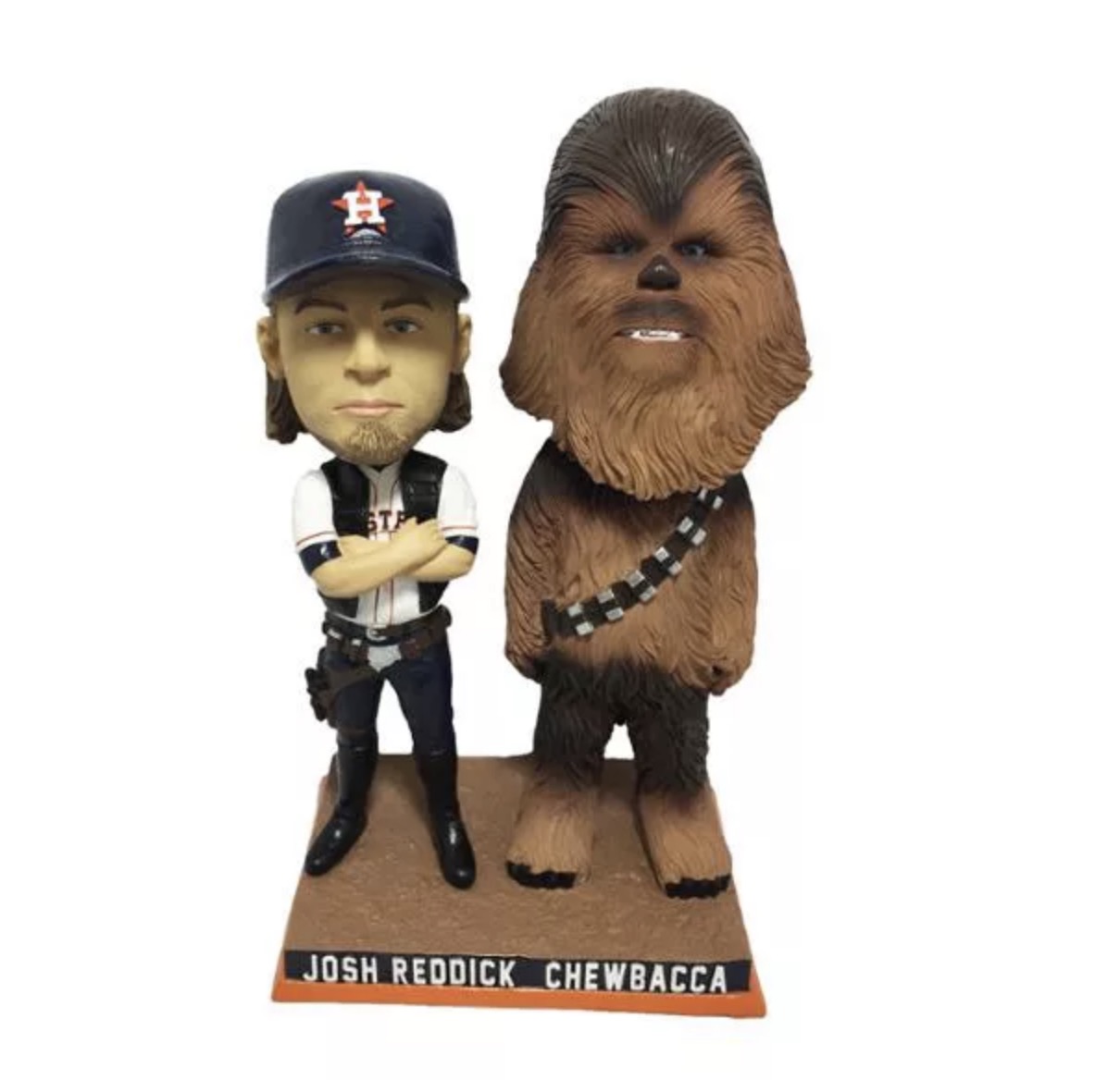 Josh Reddick & Chewbacca