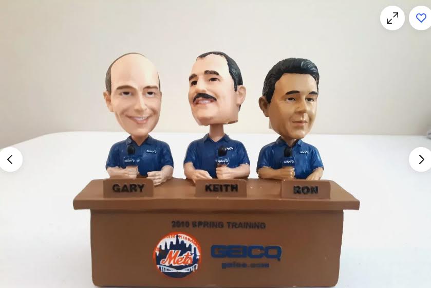 Keith Hernandez, Ron Darling, and Gary Cohen