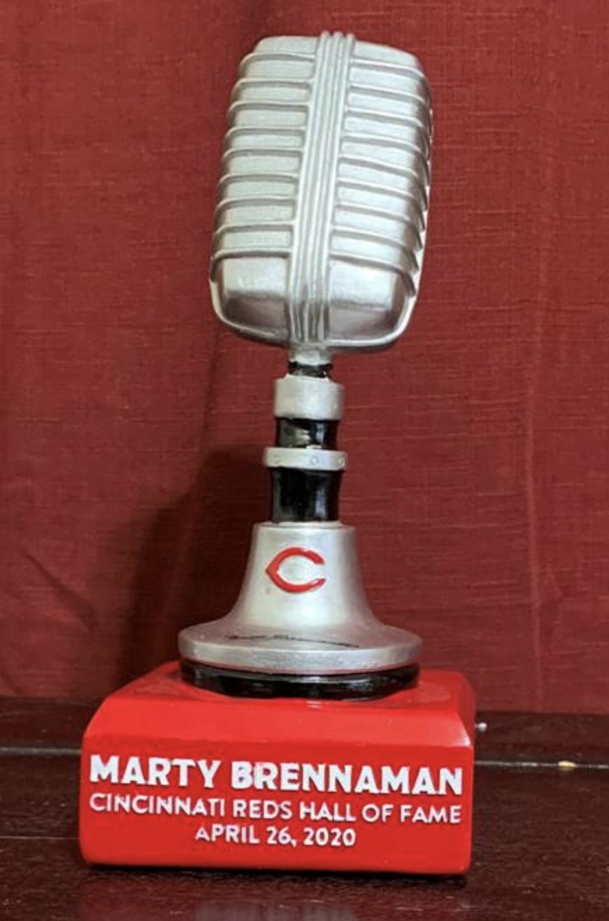 Marty Brennaman (Microphone)
