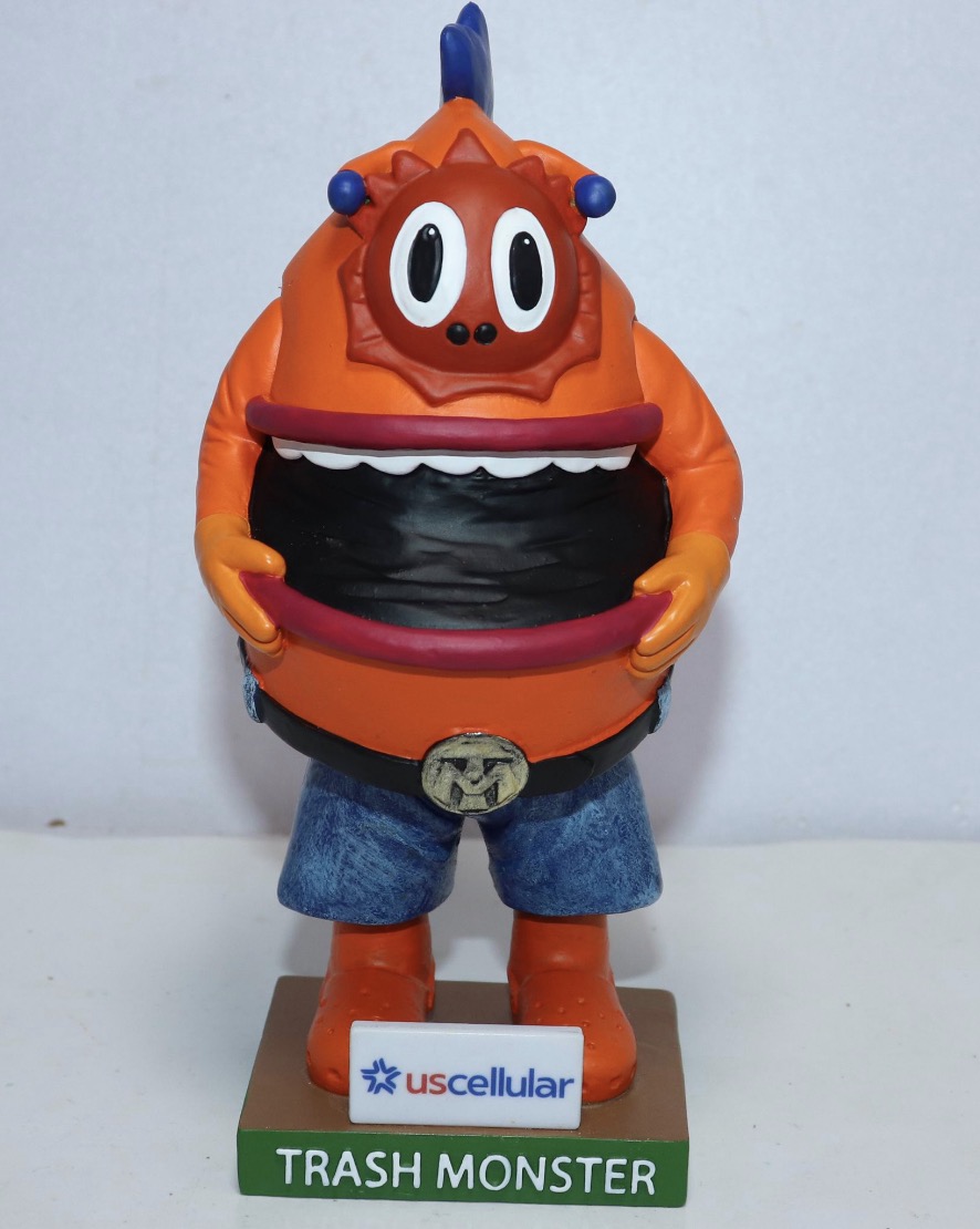 Orange Trash Monster