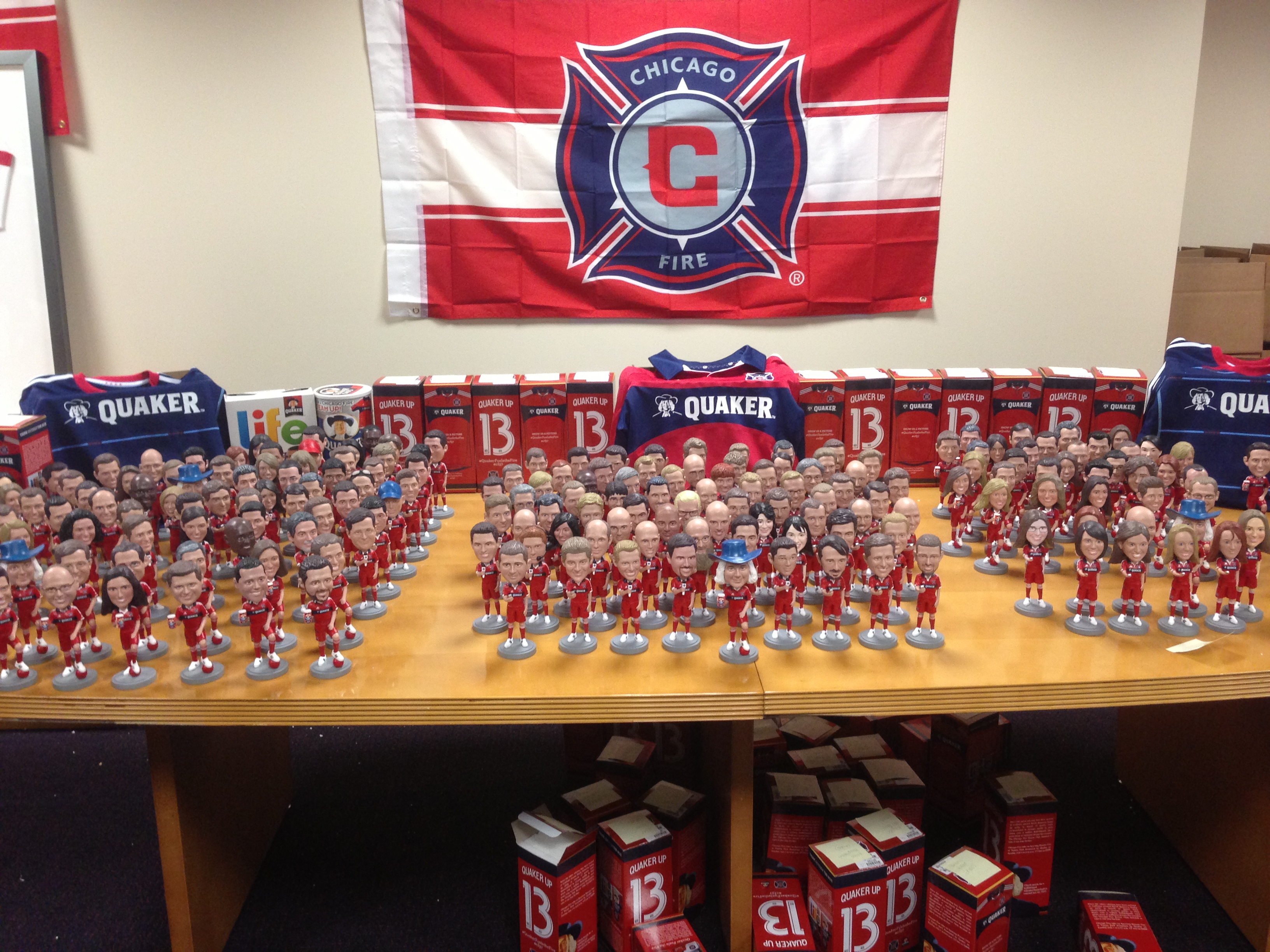 Quaker Media Bobbleheads