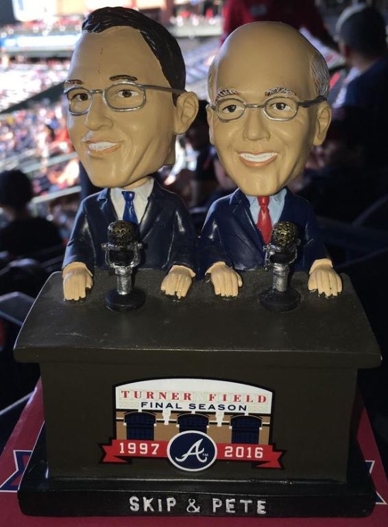 Skip Caray & Pete Van Wieren