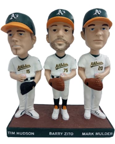 Tim Hudson, Barry Zito & Mark Mulder